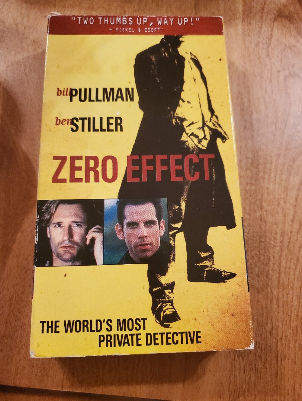 Zero Effect VHS 1998 Mystery Comedy Original Release Warner Bros